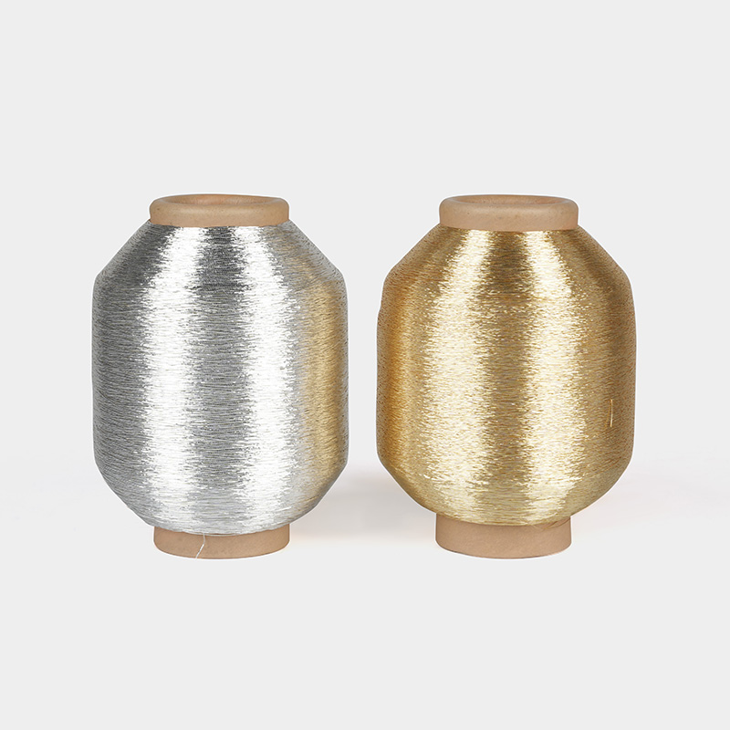 Bright Color Pure Silver Metallic Yarn